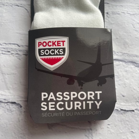 Pocket Socks Passport ID Everyday Security Ankle Socks - Picture 2 of 7